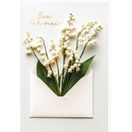 Carte De Voeux- Muguet - Draeger paris
