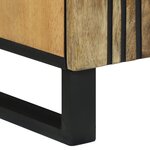 vidaXL Buffet - 60 x 33 5 x 75 cm  en bois de mangue massif.