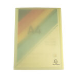 Protège-documents En Polypropylène Semi Rigide Chromaline Pastel 80 Vues - A4 - Couleurs Assorties - X 10 - Exacompta