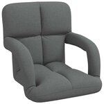 vidaXL Chaise de sol réglable avec accoudoir