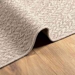 vidaXL Tapis ZIZUR crème 240x240 cm aspect de jute intérieur extérieur