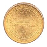 Mini médaille monnaie de paris 2008 - nausicaá (la mer est sur terre)