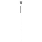 vidaXL Tête de lit Gris Sonoma 100 cm Bois d'ingénierie