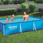 Bestway piscine avec cadre en acier steel pro 300x201x66 cm 56404