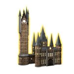 Puzzle 3d château de poudlard illuminé - la tour d'astronomie / harry potter