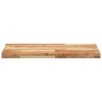 vidaXL Étagères flottantes 3 Pièces 140x40x4 cm acacia massif à l'huile