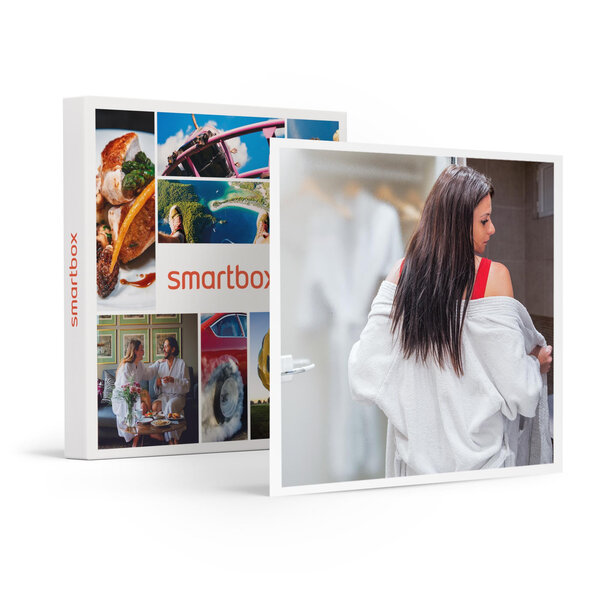 Massage de 1h  soin du visage de 30 min et accès hammam de 30 min près de nantes - smartbox - coffret cadeau bien-être