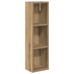 vidaXL Armoire murale de salle de bain Chêne artisan 20 x 14 x 70 cm