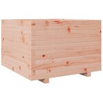 vidaXL Jardinière 70x70x49 5 cm bois massif douglas