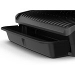 Tefal optigrill elite gril electrique 12 programmes automatiques fonctions aliments congelés inox/noir gc750d12