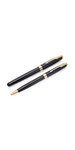 PARKER Sonnet Coffret cadeau Duo : Stylo bille noir + Stylo plume  noir