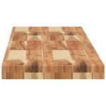 vidaXL Étagères flottantes 4 Pièces 160x30x4 cm acacia massif à l'huile