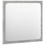 vidaXL Ensemble de meubles de salle de bain 3 Pièces gris béton