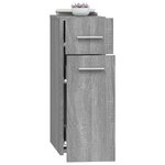 vidaXL Armoire apothicaire Sonoma gris 20x45 5x60 cm Bois d'ingénierie