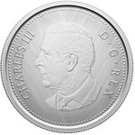 Pièce de monnaie en Argent 25 Cents g 31.39 Millésime 2024 Tribute W Mint Mark CARIBOU