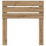 vidaXL Tête de lit Chêne artisanal 80 cm Bois d'ingénierie