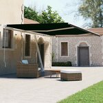 vidaXL Auvent automatique sur pied 600x300 cm Anthracite