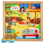 Services d'urgence - ambulance  49 pièces de puzzle