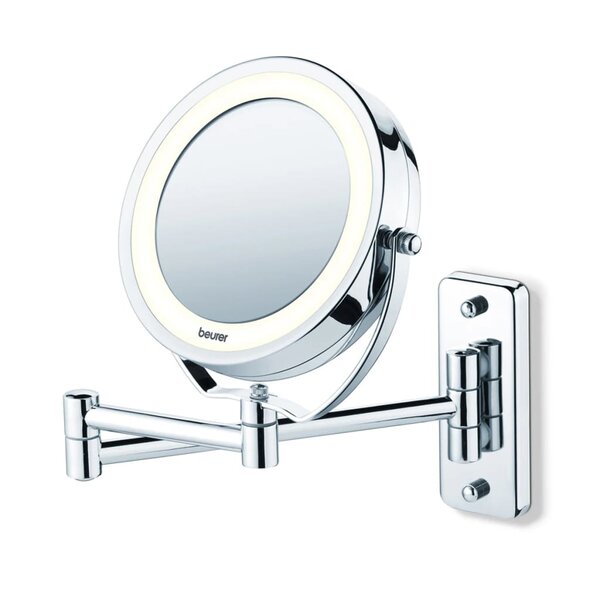 Beurer miroir cosmétique éclairé bs49 argenté 584.10