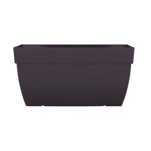 ARTEVASI Jardiniere Capri Xl - 40 x 80 x H 40 cm - 100 L - Gris anthracite