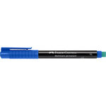 Marqueur 'MULTIMARK CD 12', permanent F, bleu FABER-CASTELL