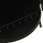 vidaXL Poêle de jardin avec tisonnier 38x38x122 cm Acier