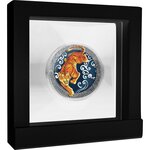 TIGER Lunar Year Argent Coin 5 Cedis Ghana 2022