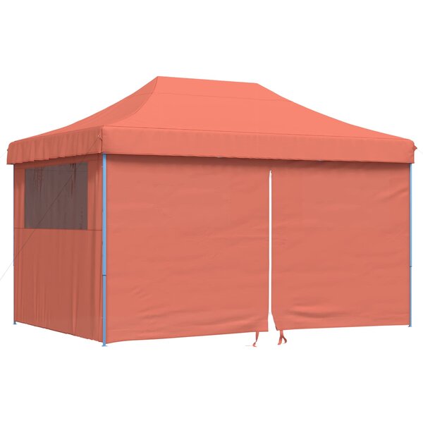 vidaXL Tente de fête 292 x 440 x 315 cm Terre cuite Tissu Oxford