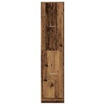 vidaXL Armoire d'apothicaire vieux bois 40x41x174 5 cm bois ingénierie