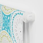 vidaXL Store enrouleur de douche 90x240 cm largeur du tissu 86 cm