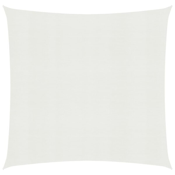 vidaXL Voile d'ombrage 160 g/m² Blanc 4 5x4 5 m PEHD