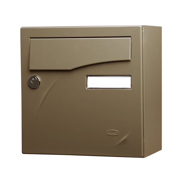 Boîte aux lettres Préface compact bronze anodisé satiné ren 0281s