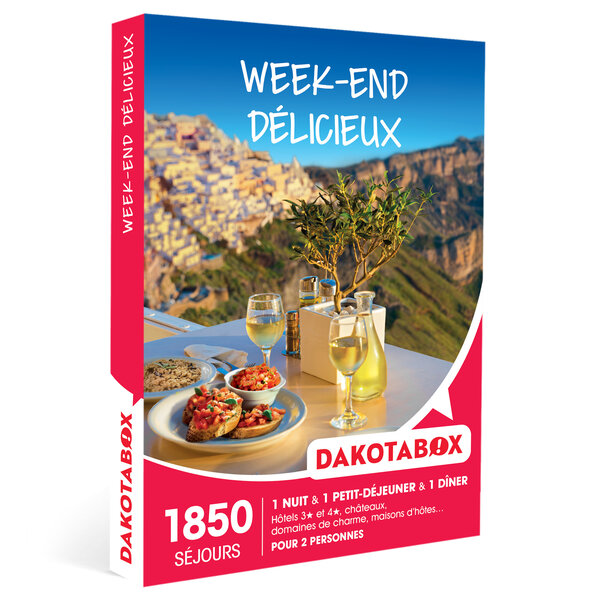 Dakotabox - coffret cadeau - week-end délicieux