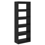 vidaXL Bibliothèque Chêne noir 60 x 30 x 166 cm Bois d'ingénierie