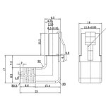 Câble Réseau CAT 5e 1 Angle 90° U/UTP CCA 3 m Blanc GOOBAY