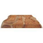 vidaXL Dessus de table 80x40x2 5 cm rectangulaire bois massif acacia