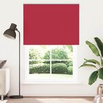 vidaXL Store enrouleur occultant rouge largeur du tissu 156 6 cm