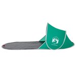 vidaXL Tente de plage vert d'eau escamotable imperméable