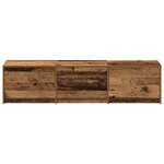 vidaXL Meuble TV Bois ancien 165 x 34 x 40 cm Bois d'ingénierie