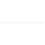 vidaXL Bande de Store pour cadre de 4 m Blanc 3.8x0.2 m