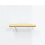 vidaXL Buffet haut Blanc brillant 34 5x34x180 cm Bois d'ingénierie