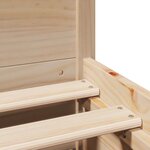 vidaXL Cadre de lit sans matelas 140x200 cm bois massif de pin