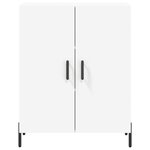 vidaXL Buffet haut Blanc 69 5x34x180 cm Bois d'ingénierie