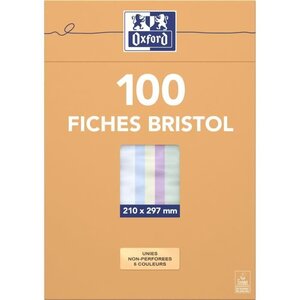 OXFORD Lot de 400 Pages Feuilles Simples Grands Carreaux Seyes Format A4  (21x29,7cm) Perforees, Blanches : : Fournitures de bureau