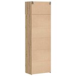Cabinet de rangement vidaXL Chêne artisanal 70x42 5x225 cm Bois d'ingénierie