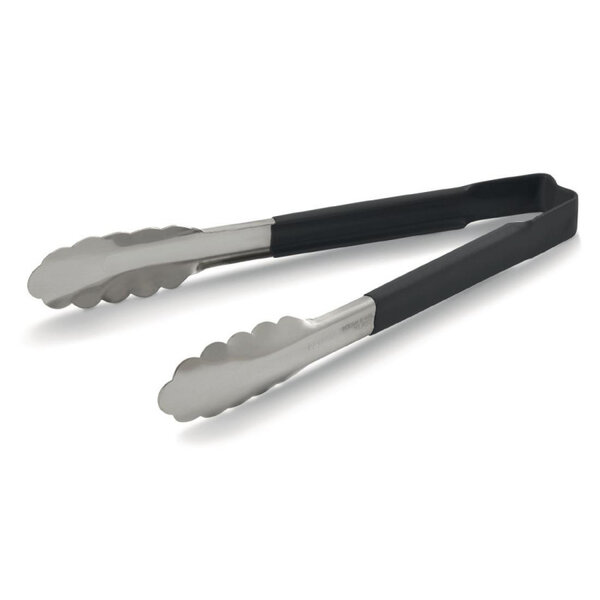 Pince de service manche antidérapant noir vollrath - 241 mm -  - inox241 102x35mm