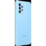 Coque silicone galaxy a72 bleu