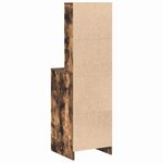 vidaXL Haut Armoire Chêne fumé 40 x 41 x 135 cm Bois d'ingénierie