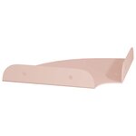 vidaXL Étagère flottante avec étagère 2 Pièces Rose 15 x 15 x 2 cm