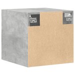 vidaXL Armoire murale gris béton 40x42 5x40 cm bois d'ingénierie